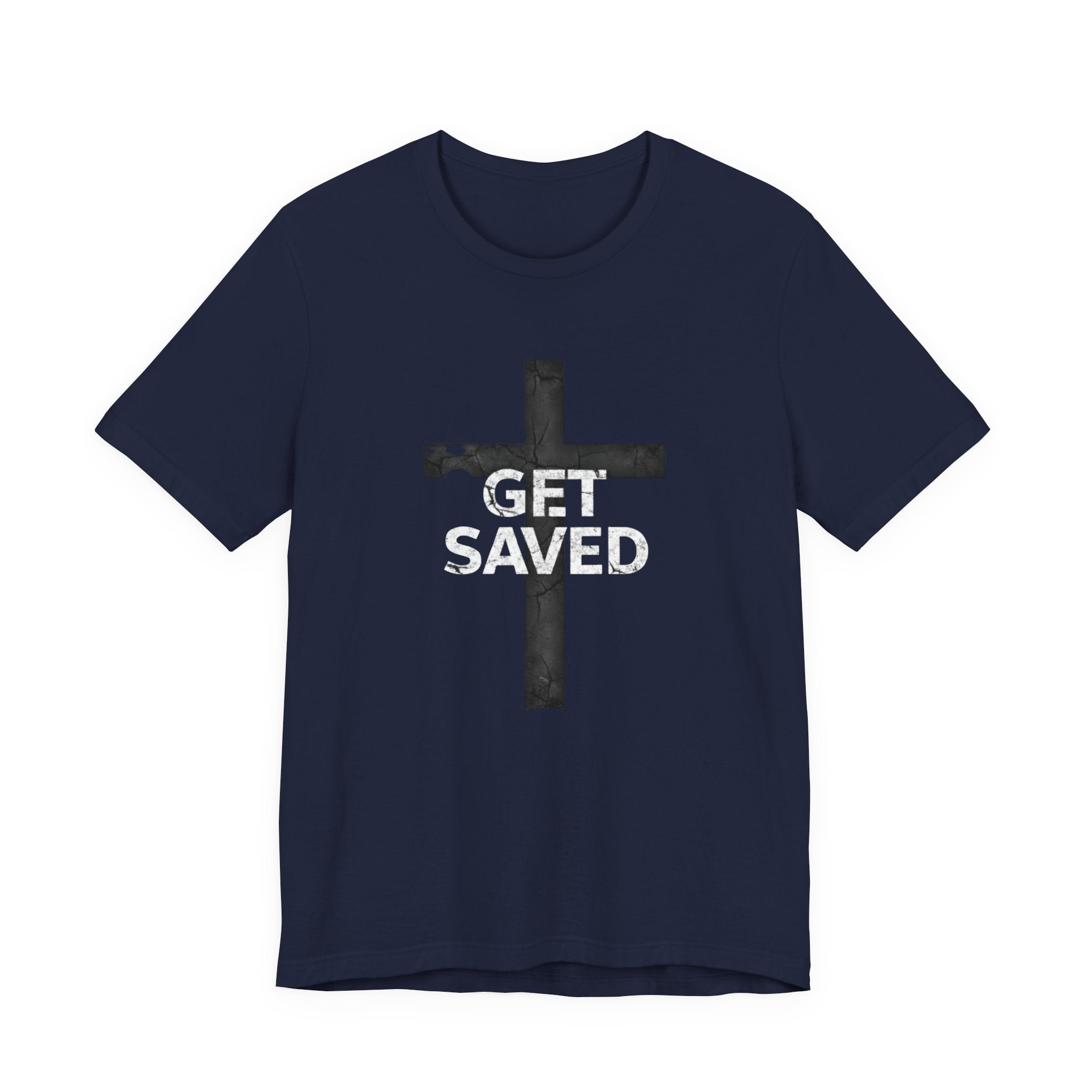 'Get Saved' Distressed Faith Tee