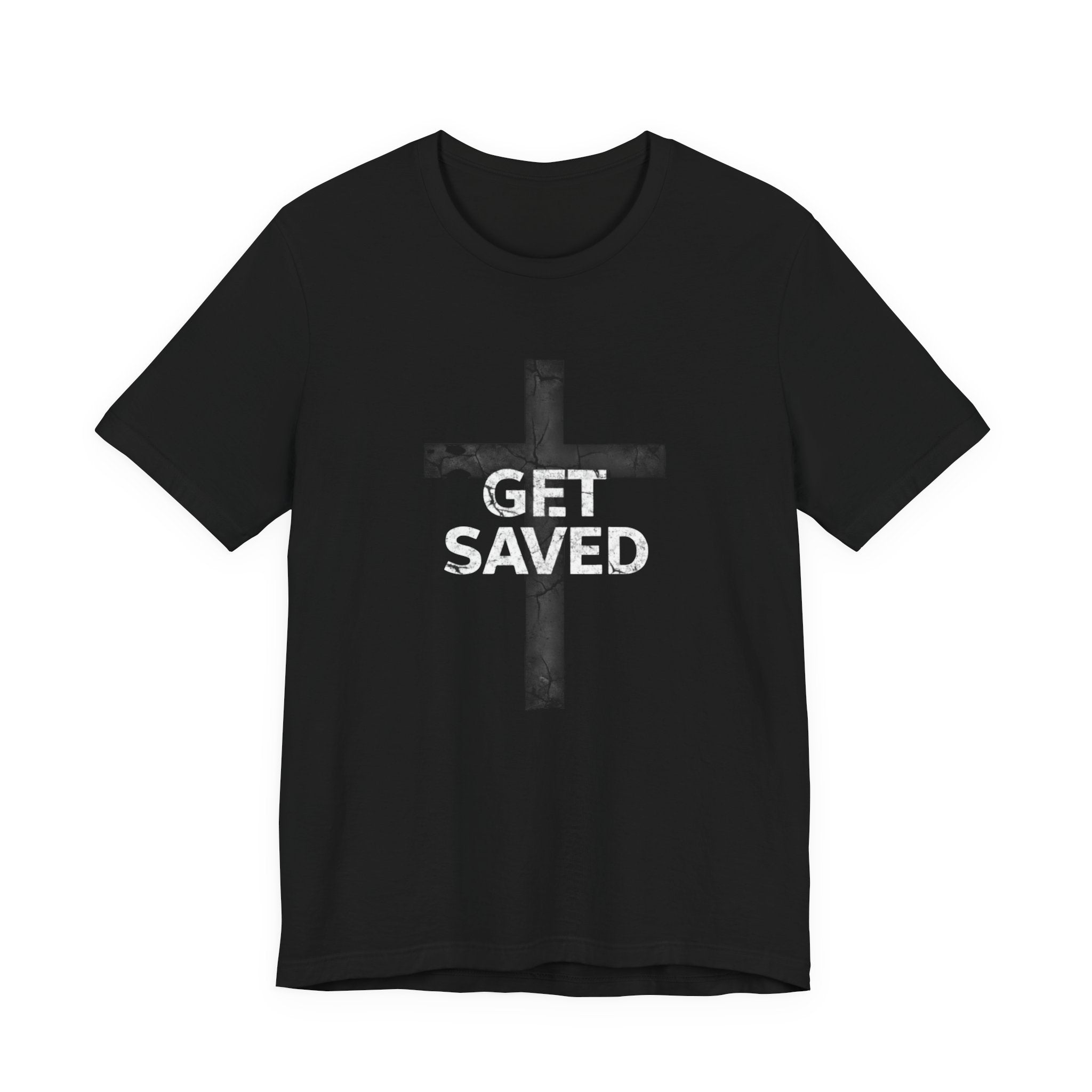 'Get Saved' Distressed Faith Tee